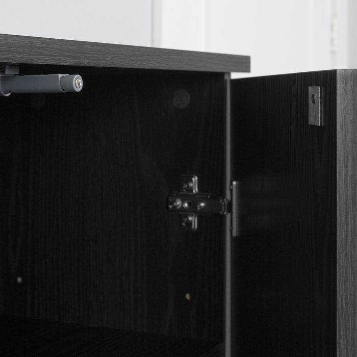  Ensemble de 2 buffets Arum avec 2 portes - chêne noir