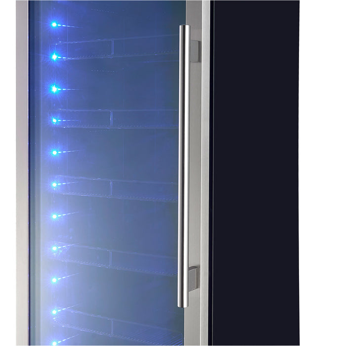 Refroidisseur a boissons encastrable Cesinali de 24\", 15,8 pi³, en acier inoxydable- FBCBI6703-24S