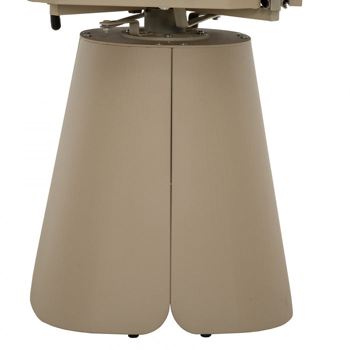 Table de salle a manger ronde extensible Solene de 32 a 52 po (4 places)