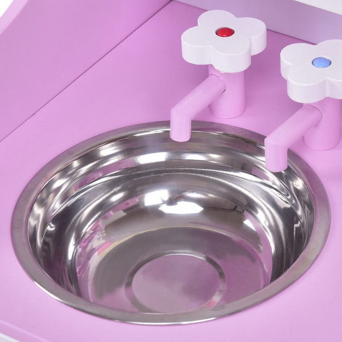 Cuisine Pour Enfant Avec Accessoires, Cuisine Pour Enfant En Bois, Jeu D’imitation De Cuisine, Jeux De Role Pour Les Enfants