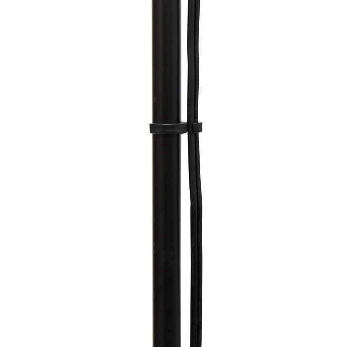 Klara Lampadaire torchiere a 1 lumiere, Onyx, 70 po H
