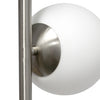 Liam Modern 2 Light Floor Lamp, Brushed Nickel, 66"H | Liam Lampadaire moderne a 2 lumieres, Nickel brosse, 66 po H