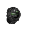  Black With Black Silicone Band