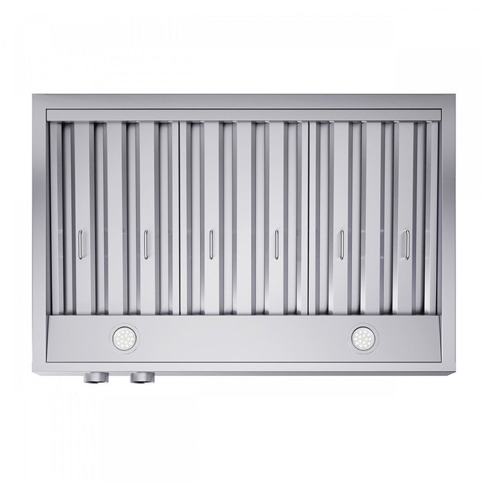 Hotte murale Biagio de 36 po en acier inoxydable - FRHWM5009-36