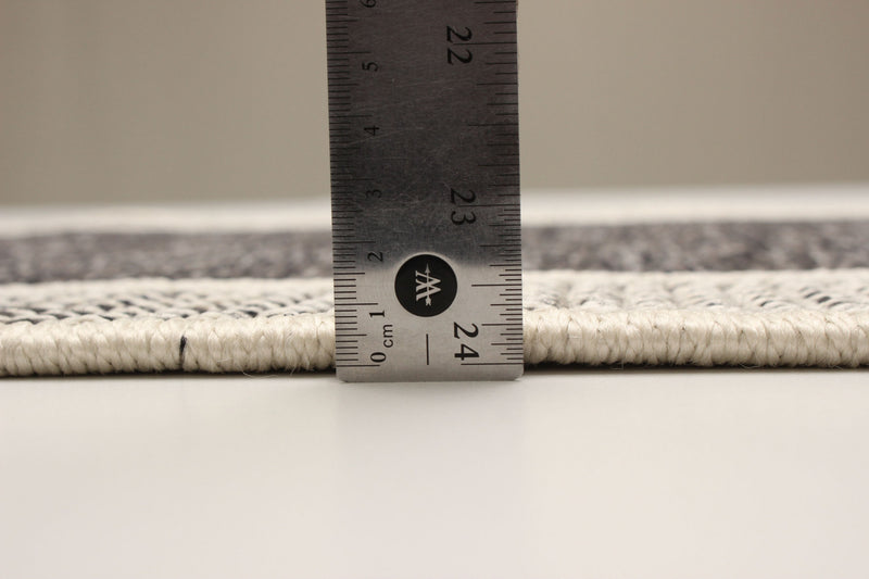 Carpette Brooks anthracite - 2 pi 8 po x 8 pi 2 po