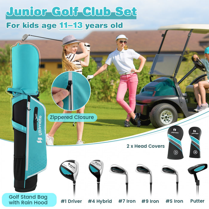 Ultimate Junior Complete Golf Club Set Pour Enfants Ages De 11 A 13 Ans