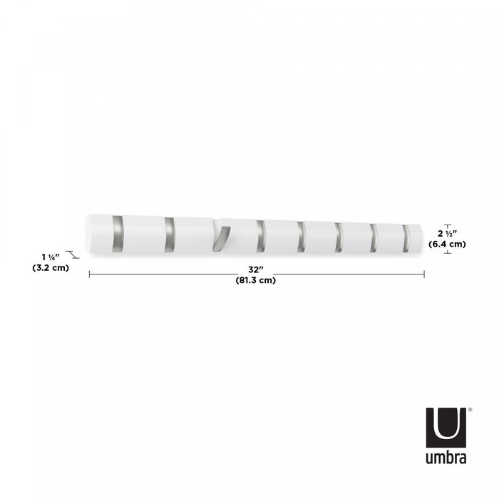 Crochets muraux Flip de Umbra - blancs
