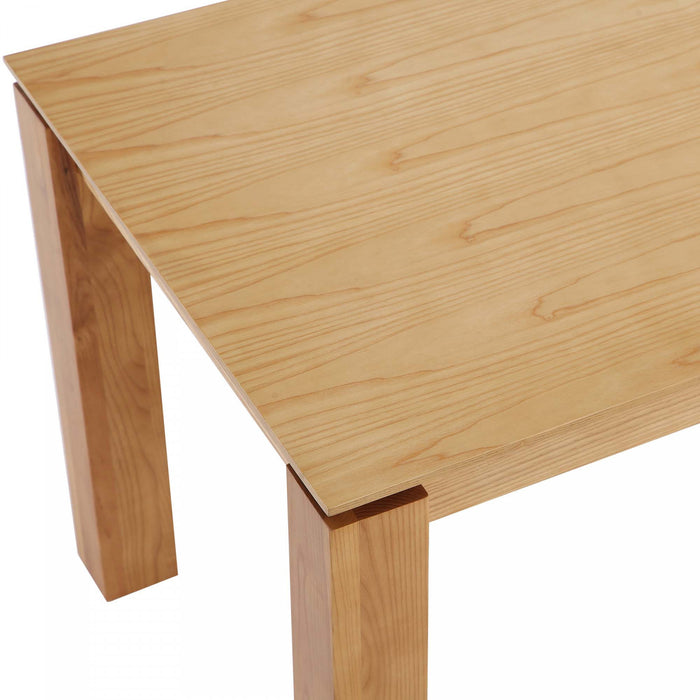 Ensemble de salle a manger chic industriel moderne Paragon et Rockaway 7 pieces en flocon d’avoine et naturel