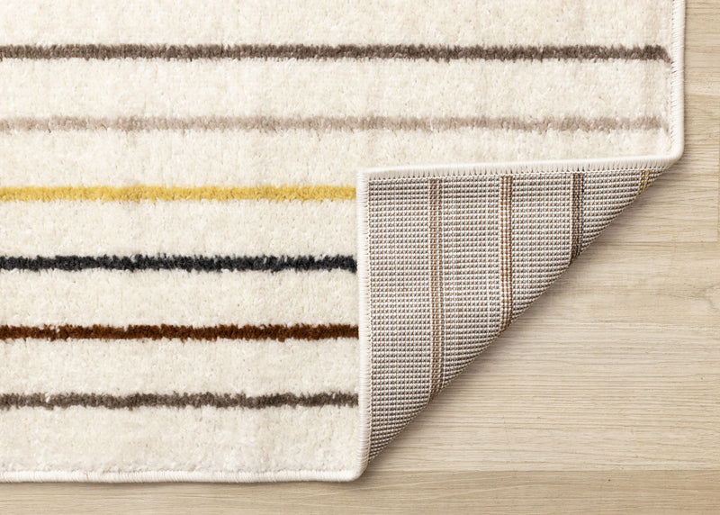 Carpette Marley multicolore à 2 arcs-en-ciel - 7 pi 10 po x 10 pi 6 po