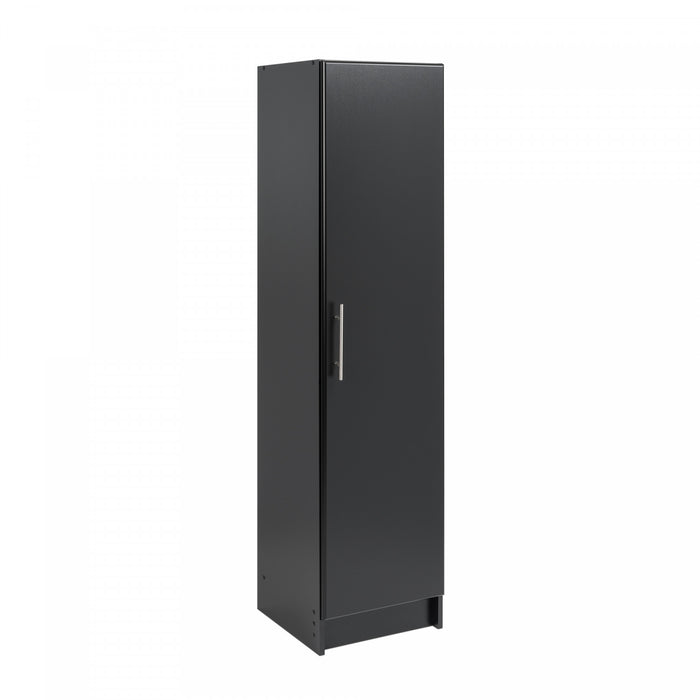 Armoire étroite Elite de 16 po - noire