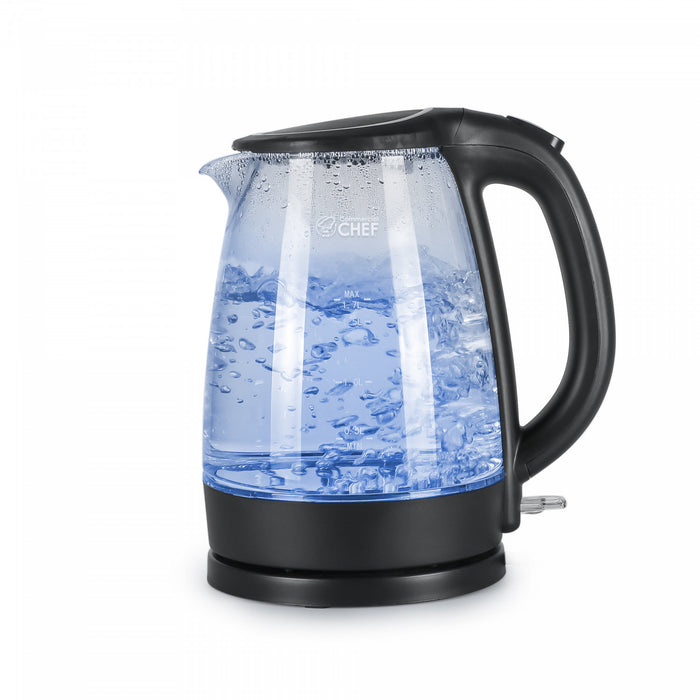 Bouilloire sans fil en verre CHK serie CHK, 1,7 L (57 oz), CHK17M2GB