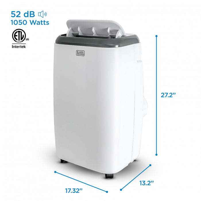 Climatiseur portatif Black+Decker de 10 000 BTU - BPP06WTB