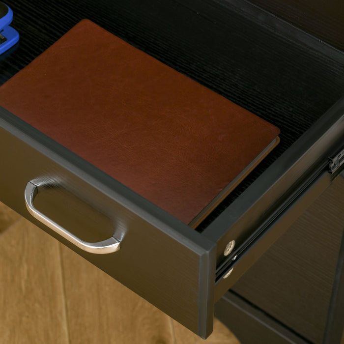 Vinsetto Classeur 2 Tiroirs Avec Rail De Suspension