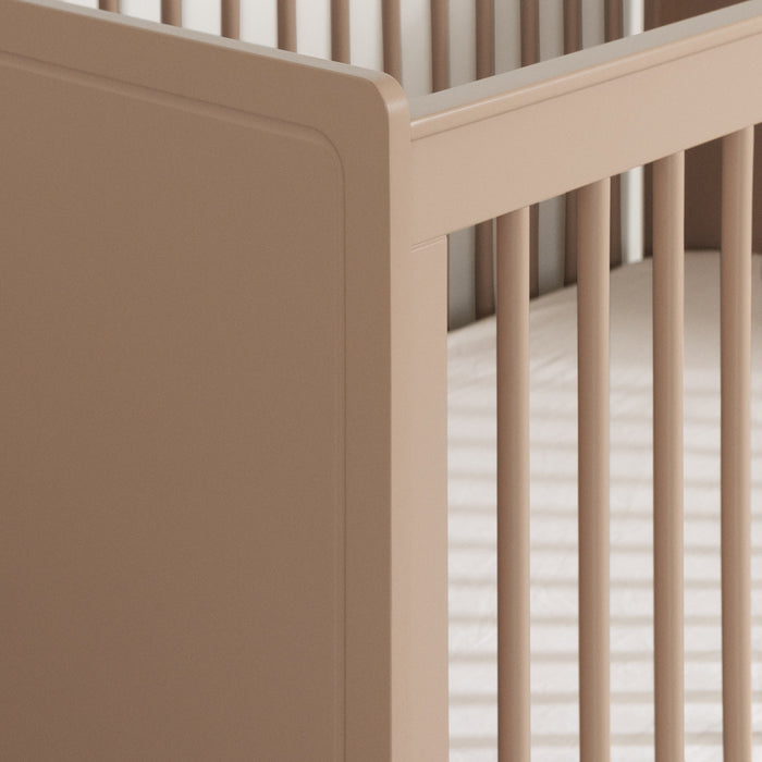 Lit de bébé Milos à hauteur réglable - rose blush