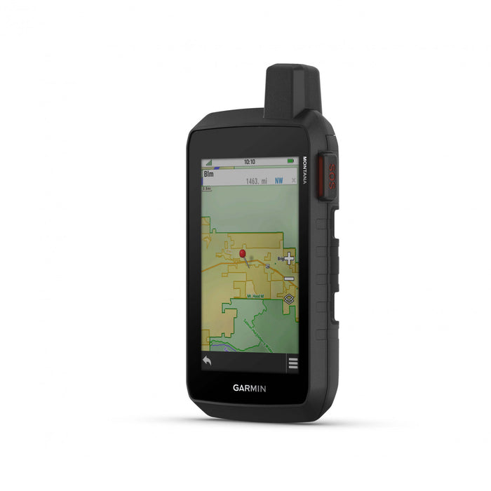 Garmin Montana 760i Gps Portable Robuste - Navigateur A Ecran Tactile Couleur De 5 Pouces, Technologie Inreach Integree, Conforme A La Norme Mil-std 810