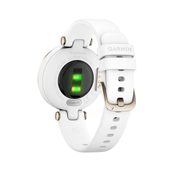 Garmin Forerunner® 165 Montre Intelligente Gps - Suivi De La Sante Avec Ecran Amoled - Gris Brumeux/blanc Pierre