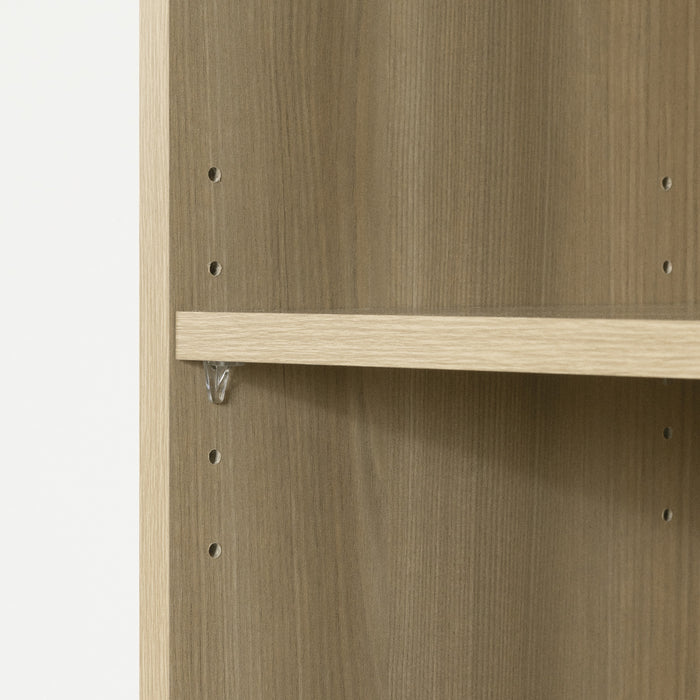 Arum Buffet contemporain pour salle à manger 3 portes avec portes Chêne noir et Frêne naturel, de Meubles South Shore