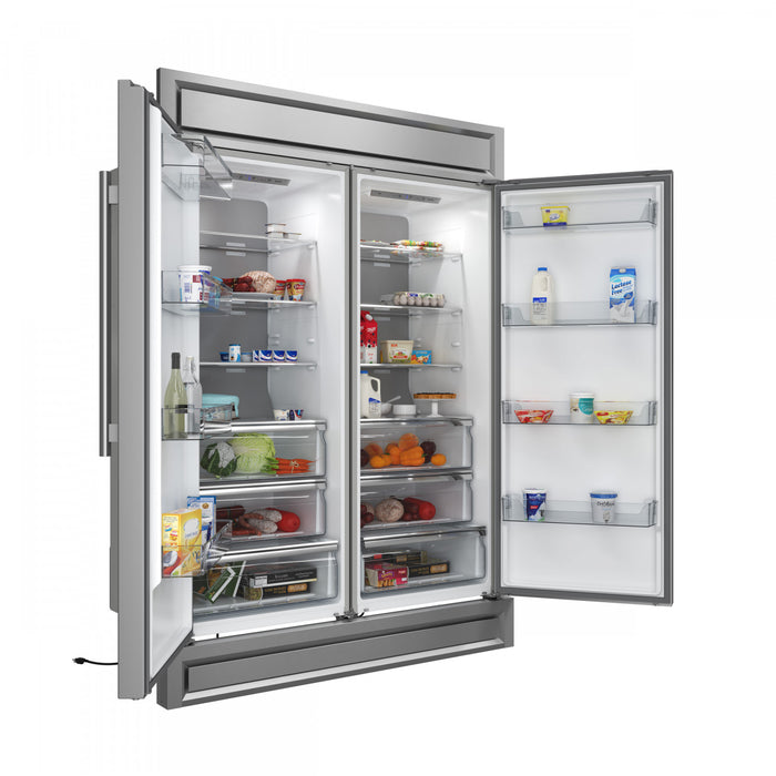Refrigerateur convertible Maderno de 60 po, 27,2 pi³, avec grille decorative – FFFFD1722-60S