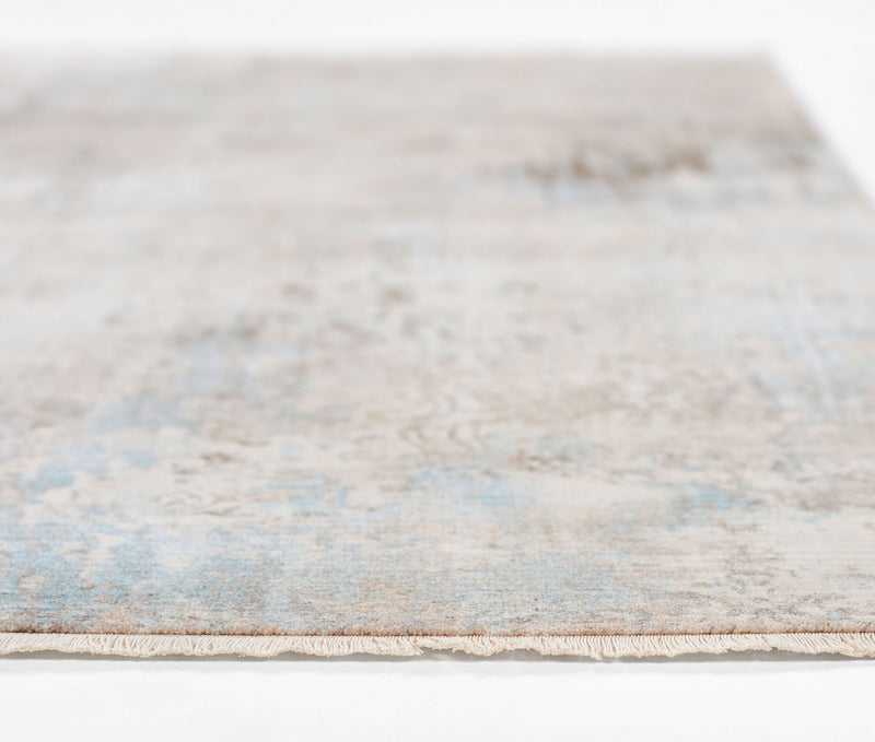 Tapis Traditionnel Malia 2'6\" x 8'0\" en Bleu