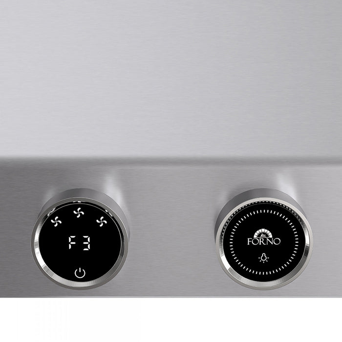 Hotte murale Biagio de 48 po en acier inoxydable - FRHWM5009-48