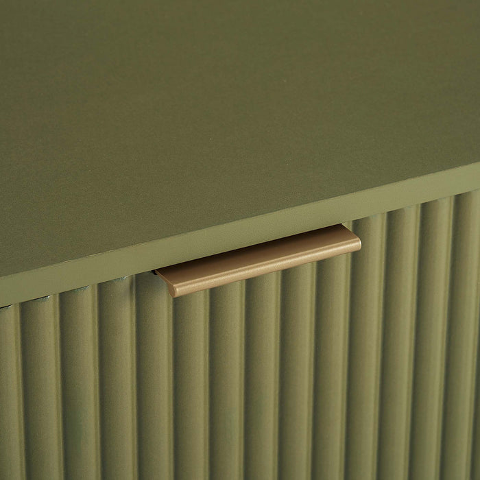 Ensemble moderne Dumbo 2 pieces de commodes en vert olive