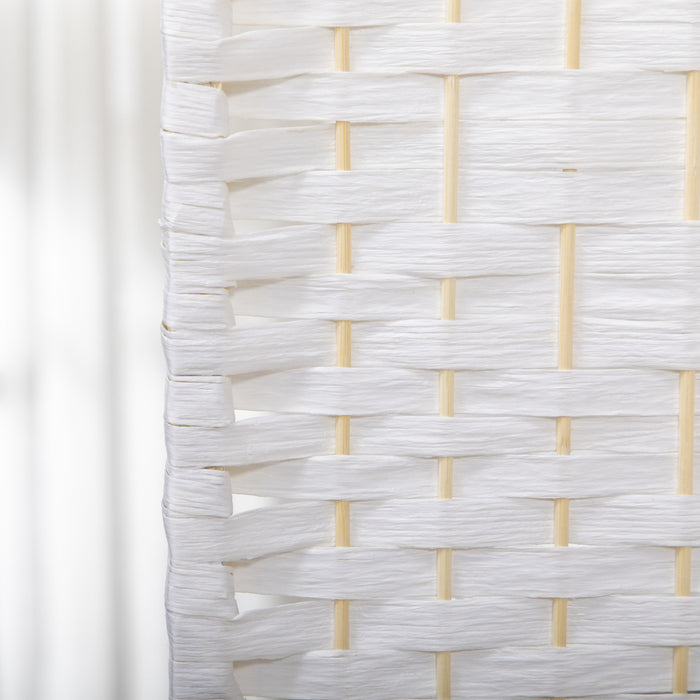 Homcom Separateur De Piece Pliable A 4 Panneaux De 5,6 Pi