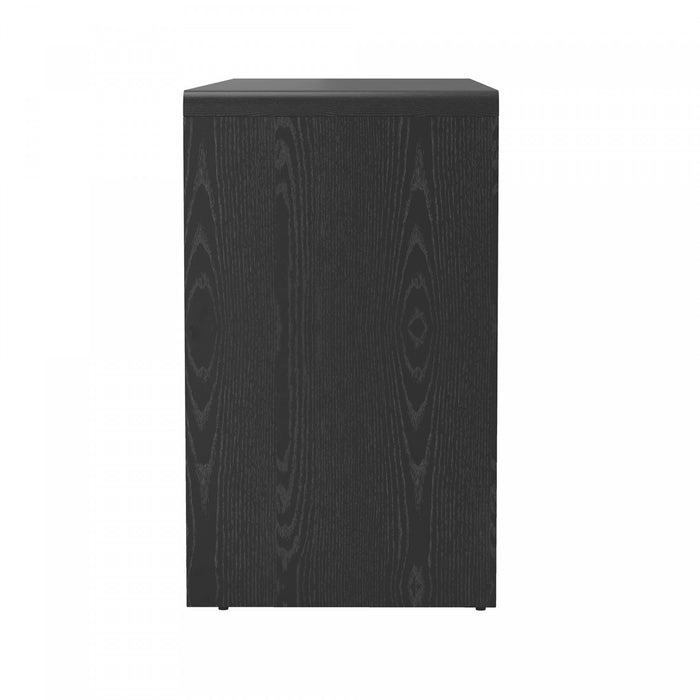 Buffet contemporain Novara 60\" en noir (4 portes)