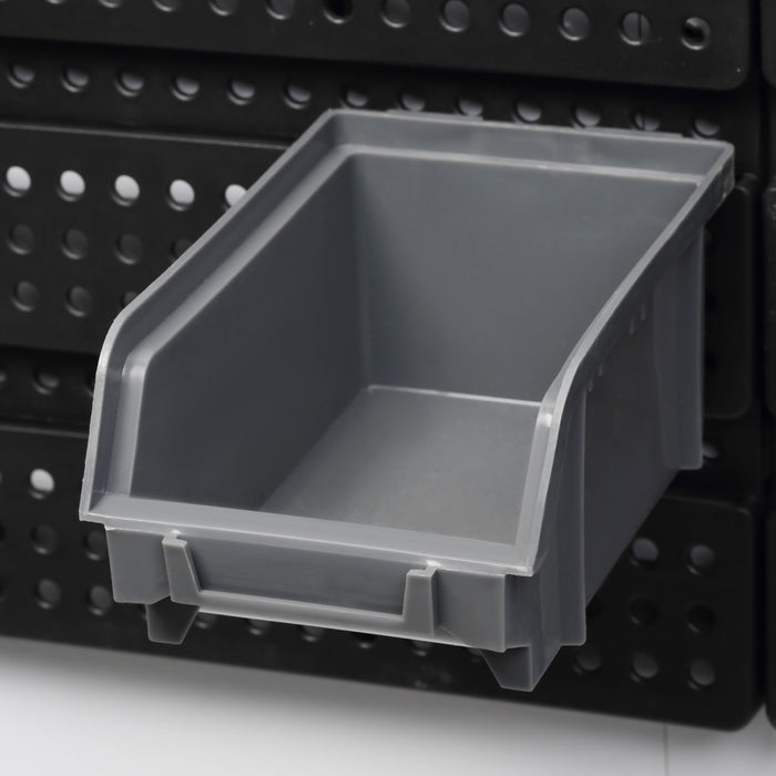 Durhand Organisateur D'outils Support De 30 Bacs De Rangement Mural