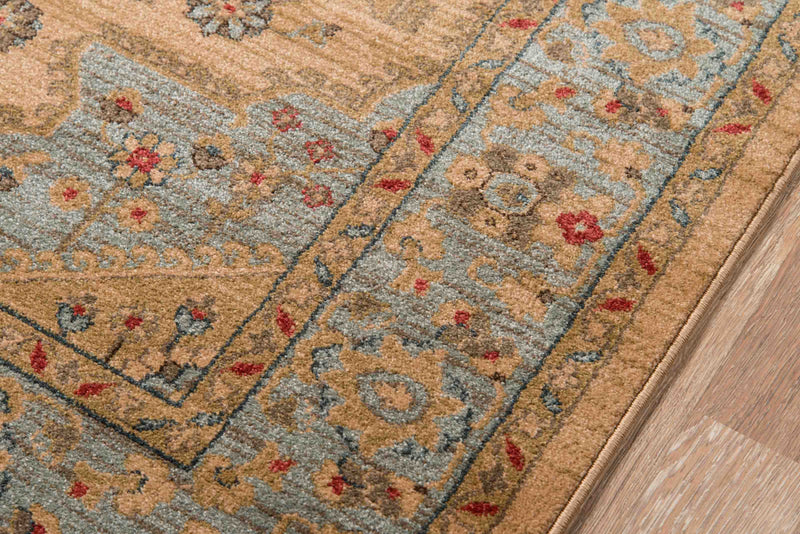 Tapis Traditionnel Lynda 2'3\" x 7'6\" en Ivoire