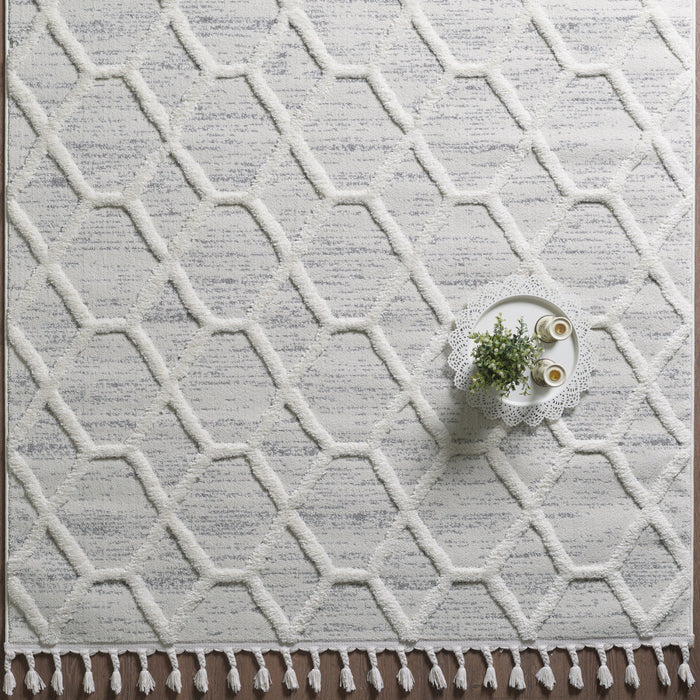 Carpette à poil long Quinto Nexus - 6 pi 3 po x 9 pi