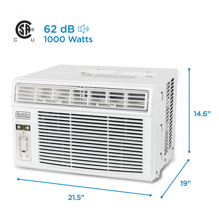 Climatiseur de fenêtre Black+Decker de 12 000 BTU - BD12WT6