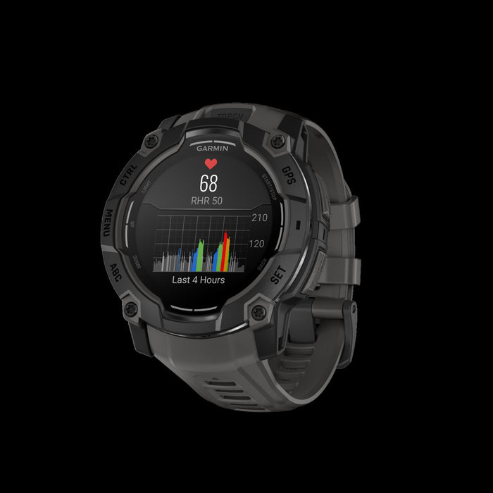  Black With Charcoal Silicone Band