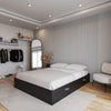 Hunter 2-Drawer Storage Bed Queen Bed | Lit de rangement a deux tiroirs Hunter
