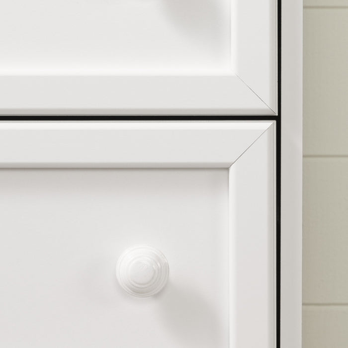 Savannah Commode 4 Tiroirs - Blanc Solide