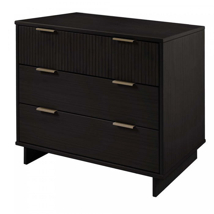 Ensemble de commode 2 pieces Granville Modern en noir