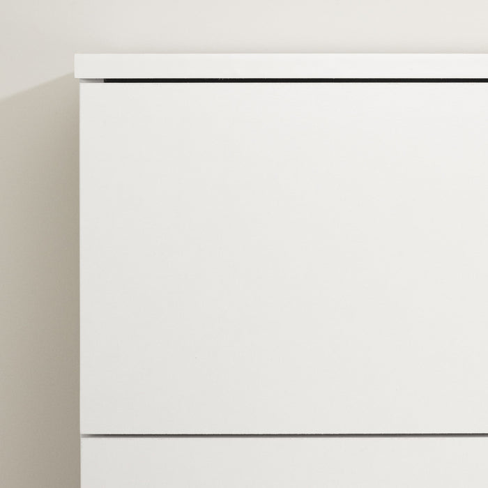 Cavalleri Commode 6 Tiroirs - Blanc Solide