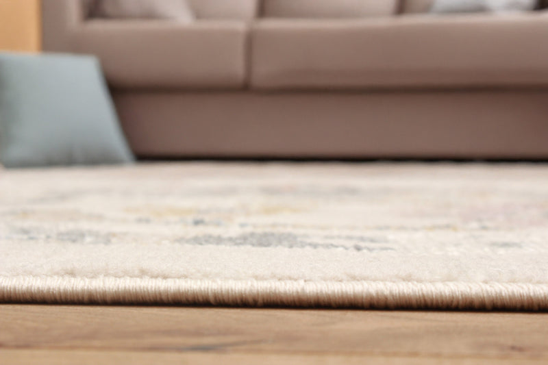 Carpette Rococo ivoire - 8 pi 0 po x 10 pi 0 po  