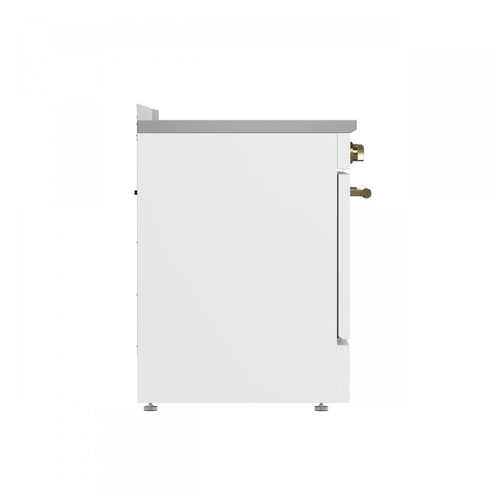 Cuisiniere electrique blanche Paolo 30 po, 4,38 pi³ - FFSEL6011-30WHT