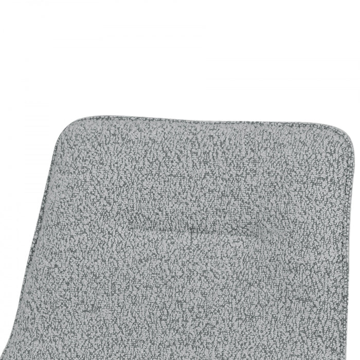 Tabouret de bar Corbin rembourre gris moyen (ens. de 2)