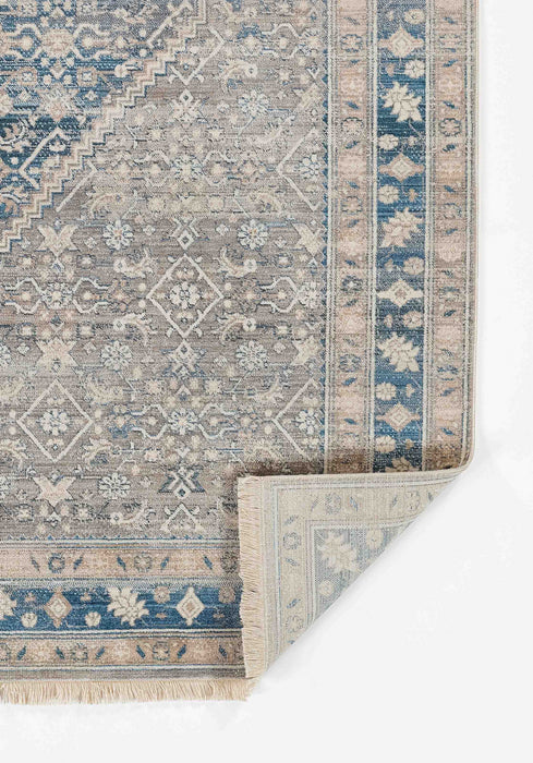 Tapis Traditionnel Lucia 8'0\" x 10'0\" en Bleu
