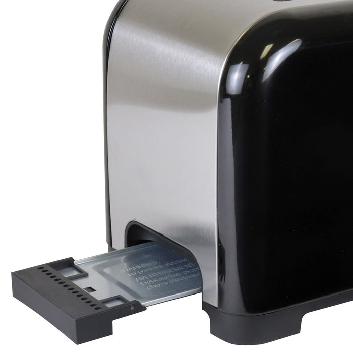 Grille-pain Kenmore à 2 tranches, noir - KKTS2SB