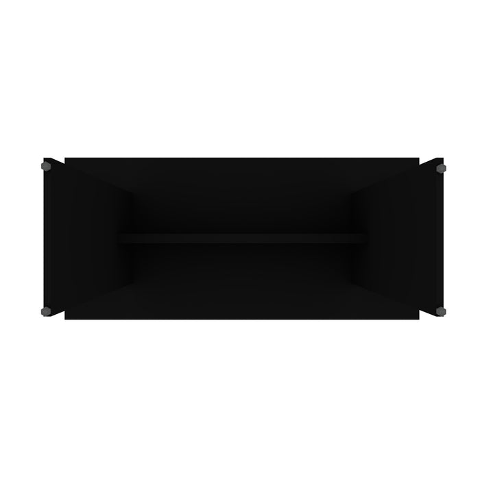Ensemble de salle a manger moderne Nomad 3 pieces en noir
