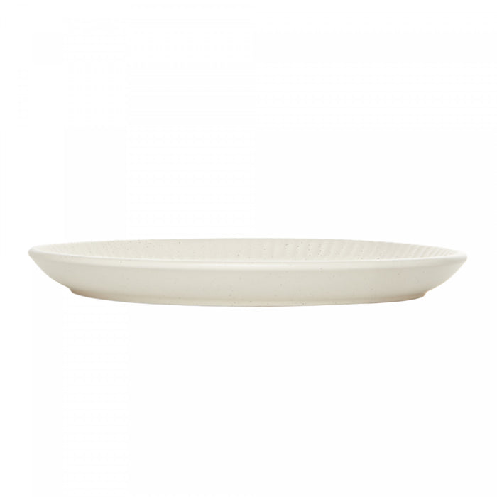 Ensemble de Vaisselle H2K Sesame 12 Morceaux en Gres Texture