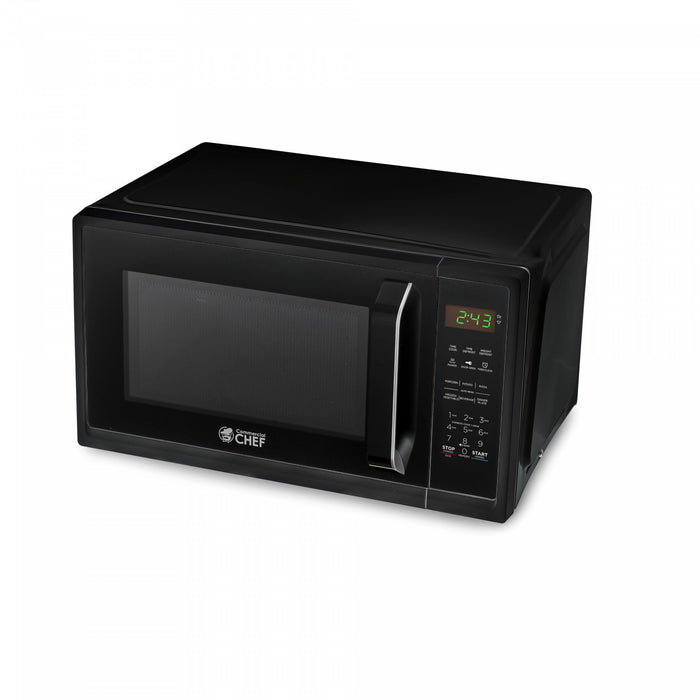 Four a micro-ondes de comptoir Commercial Chef serie CHM, 0,9 pi³, CHM9MB, noir