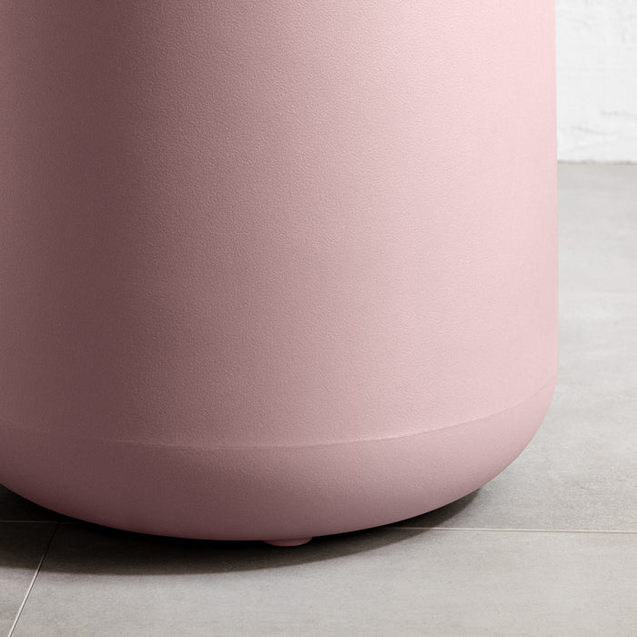 Table de bout ronde Dalya pour l’extérieur - rose blush