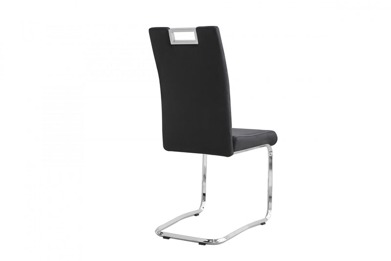 Chaise de salle à manger Paladin II en tissu gris (ensemble de 2)