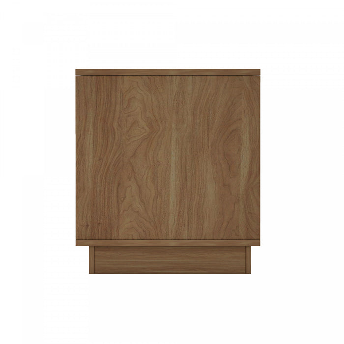 Table de nuit Horizon Moderne 56 cm en erable (2 tiroirs)