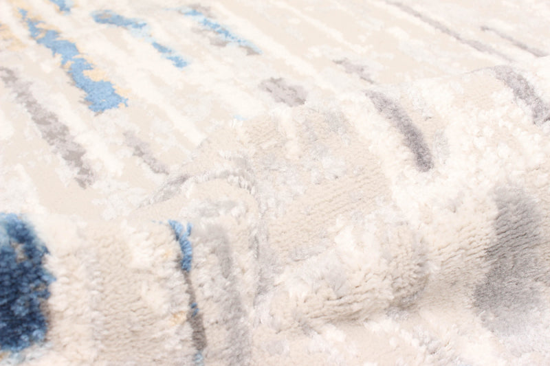 Tapis Contemporain/Moderne Juniper 8'0\" x 10'0\" en Gris