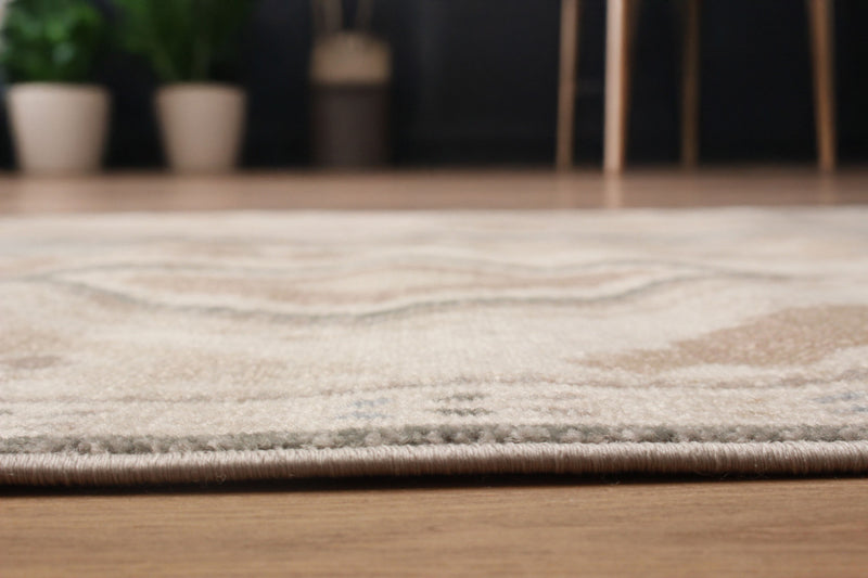 Carpette longue Lia ivoire - 2 pi 8 po x 8 pi 2 po  