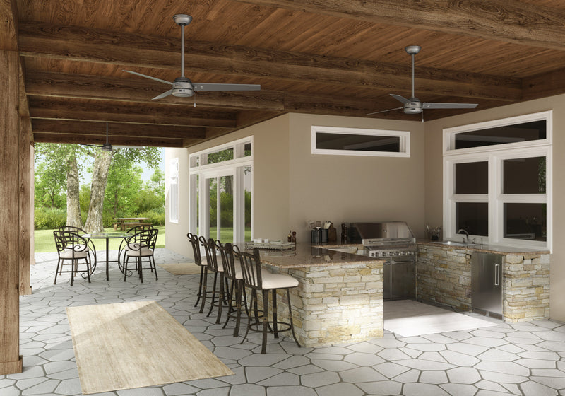 Ventilateur de plafond Cassius - Gris